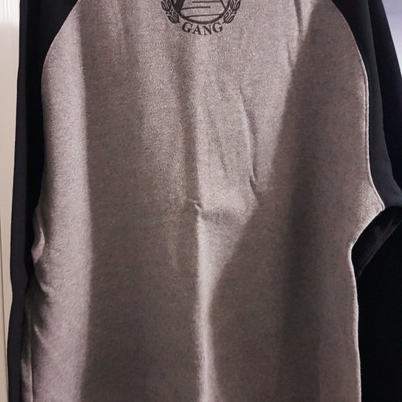 Money Gang Grey/Black Crewneck Sweatshirt - Picture 2 of 2